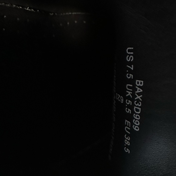 G.H. BASS Woman Ella platform black leather loafer - Picture 7 of 10